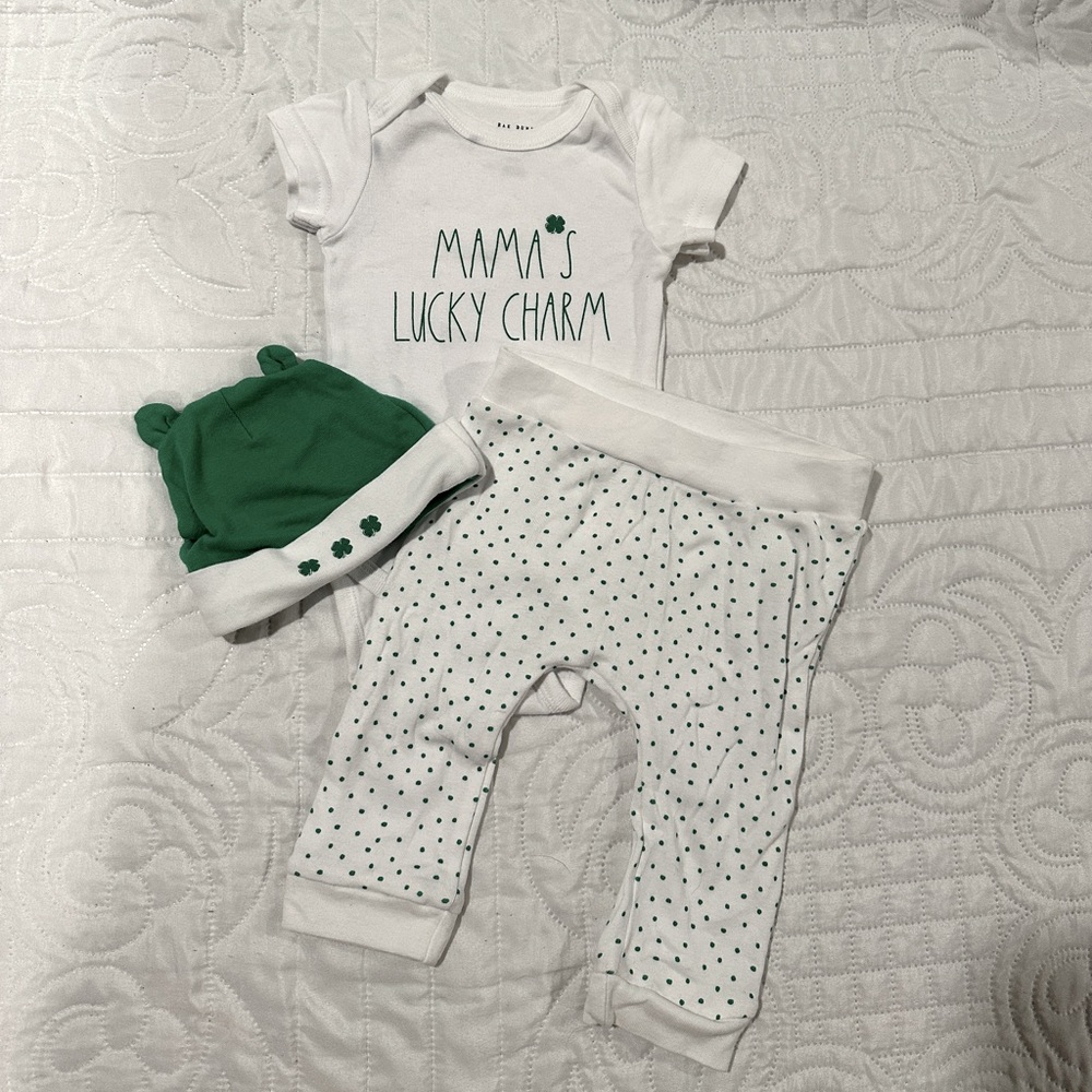 5/$25 Lucky Charm Baby outfit